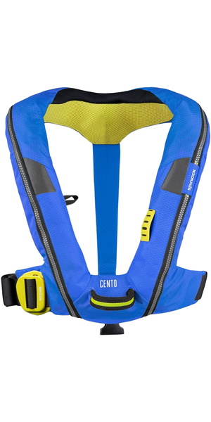 2026 Spinlock Junior Deckvest Cento 100N Auto Lifejacket DWCEN - Blue